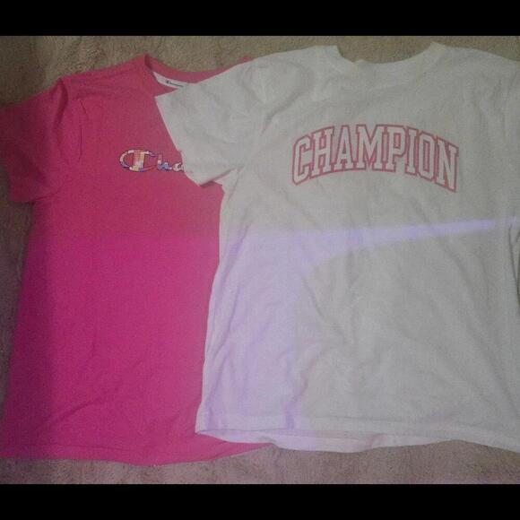Champion Tops - (2) Medium Champion Shirts, NWOT